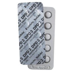 Reactivo Tableta Cloro DPD 3,  100 TestTabs